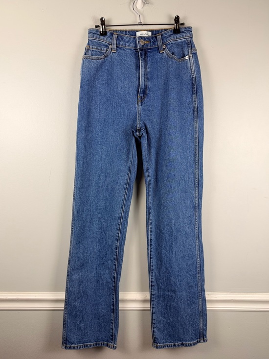 Henne Denim - Henne medium wash straight leg denim jeans size 27